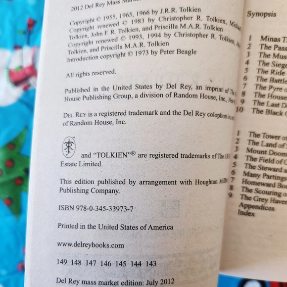 The Hobbit & The Lord of the Rings Book Set and Bluray DVD Movie Bundle 2012 J.R - Picture 14 of 16